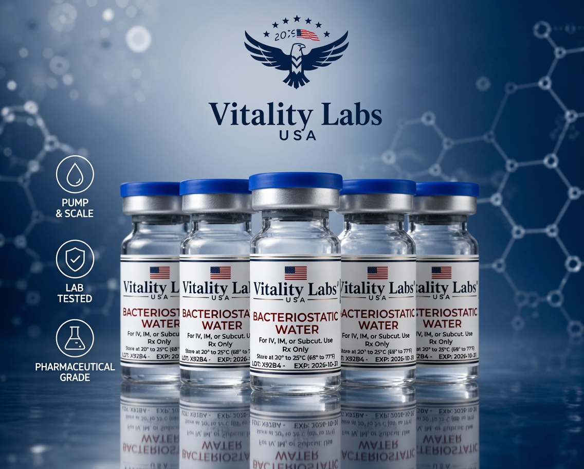Bacteriostatic Water 10mL Vial
